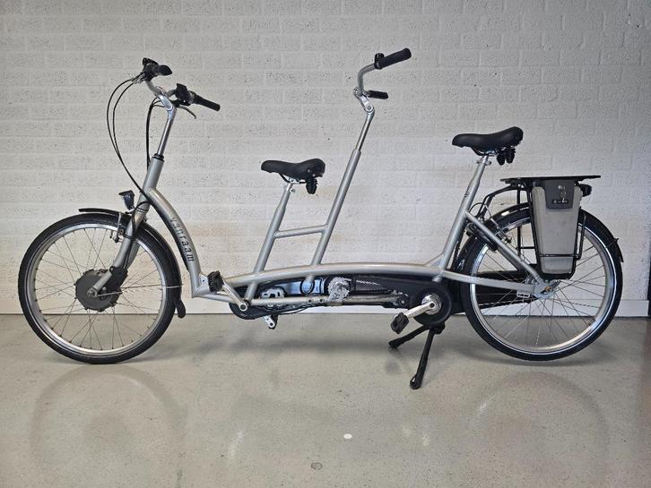 Zomeraanbieding! Elektrische van Raam Twinny - Silent motor, Fietsen en Brommers, Fietsen | Tandems, Zo goed als nieuw, Minder dan 10 versnellingen