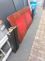 Gratis eettafel 80 x 190 cm hoogte 78cm., Ophalen, Gebruikt, 50 tot 100 cm, Vijf personen of meer