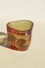 Iittala Tris Rose Olive zeldzame theelicht houder, Overige materialen, Ophalen of Verzenden, Zo goed als nieuw, Groen