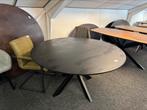 Zwarte ronde tafel 140cm b-keus zo mee nu 100,-, Huis en Inrichting, Tafels | Eettafels, Ophalen, Industrieweg 25, Rj, Nieuw