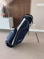 Golftas – N-Joy (blauw/wit) uitklappende poten, Ophalen of Verzenden, Zo goed als nieuw, Tas, Overige merken