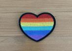 Patch hart regenboog, Nieuw, Ophalen of Verzenden