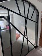Glazen/stalen taatsdeur 2,19m x 2,50m, Ophalen, Binnendeur, Zo goed als nieuw, Glas