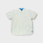 Tommy Hilfiger heren overhemd met korte mouwen  Maat XXL., Tweedehands, Blauw, Tweedehands, Tommy Hilfiger