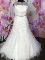 Nieuw maat 42-(42/44) SOFIE weg= weg, Trouwjurk, Overige kleuren, Nieuw, Ophalen of Verzenden