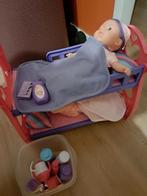 Poppen Stapelbed met Pop en Accessoires, Ophalen, Gebruikt, Babypop