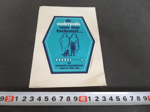 sticker de ouderpolis voor hun toekomst  GOUDSE, Verzamelen, Stickers, Zo goed als nieuw, Bedrijf of Vereniging, Ophalen