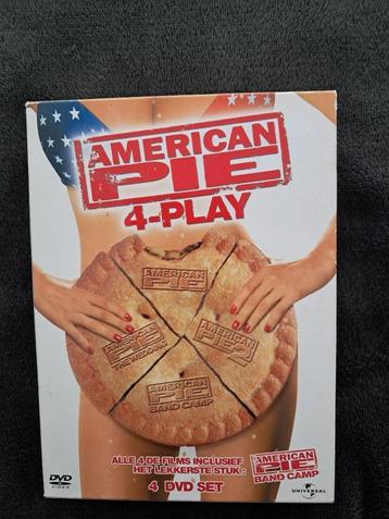 Dvd Verzameling : American Pie 4 Play...4 Films = 4 Disc  beschikbaar voor biedingen