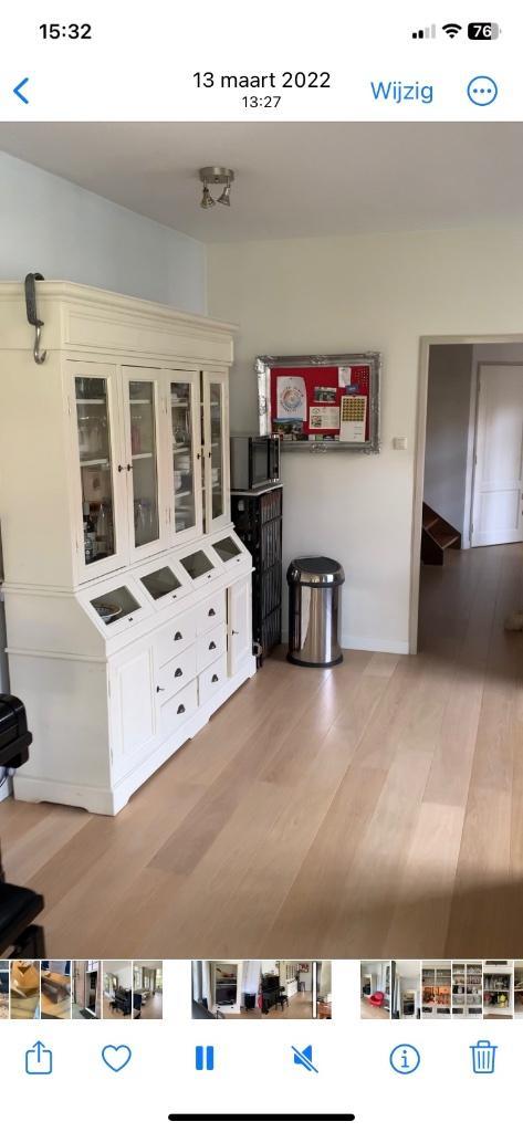 Grote grutterskast - landelijke en romantische keukenkast, Huis en Inrichting, Kasten | Buffetkasten, Zo goed als nieuw, 200 cm of meer