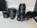 Nikon 7100 + 17-55mm & 105mm lenzen, Audio, Tv en Foto, Fotografie | Lenzen en Objectieven, Ophalen of Verzenden, Gebruikt, Standaardlens