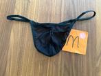 nylon string, zwart, maat M, Ophalen of Verzenden, Zwart, Slip