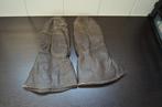 Ouderwetse leren handschoenen voor motor? set. 1, Ophalen of Verzenden, Dames, Onbekend