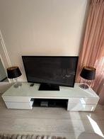 Tv kast hoog glans wit, Ophalen