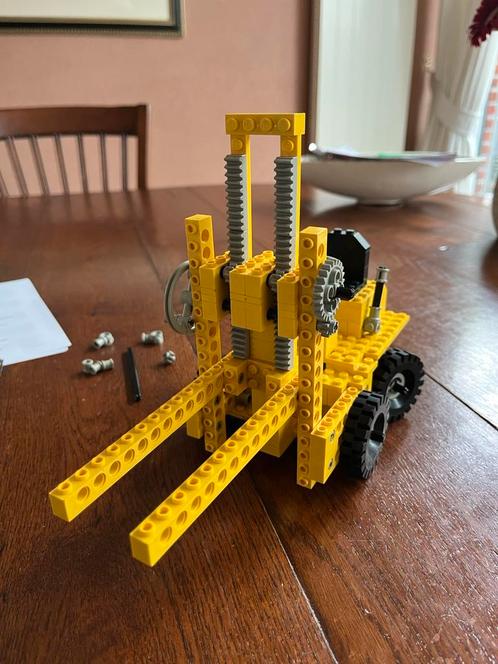 LEGO Technic Classic 850 vorkheftruck COMPLEET, Kinderen en Baby's, Speelgoed | Duplo en Lego, Gebruikt, Lego, Complete set, Ophalen of Verzenden