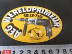 sticker AEG telefunken wereldprimeur boormachine SB 2E-750 *, Verzamelen, Ophalen, Zo goed als nieuw, Bedrijf of Vereniging