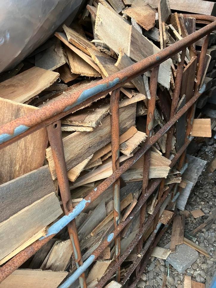 Haardhout aanmaak hout  per big bag bieden, Tuin en Terras, Haardhout, Minder dan 3 m³, Ophalen