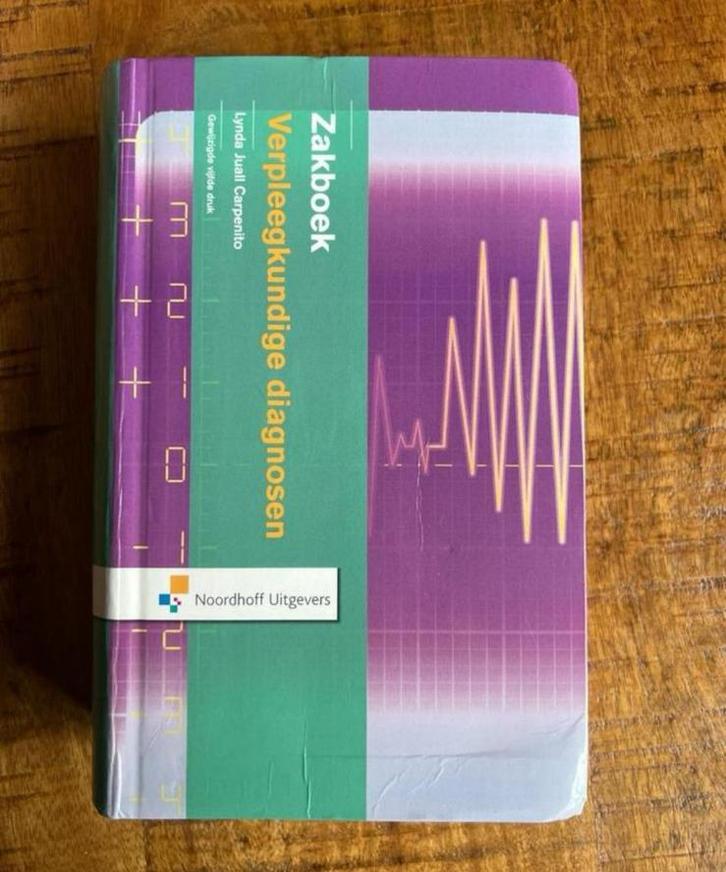Zakboek Verpleegkundige diagnosen (5e druk), Boeken, Studieboeken en Cursussen, Zo goed als nieuw, HBO, Beta, Ophalen of Verzenden