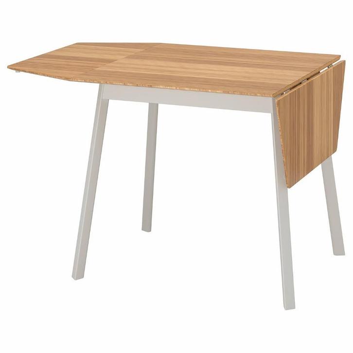 IKEA PS 2012 Klaptafel van Bamboe, Huis en Inrichting, Tafels | Eettafels, Zo goed als nieuw, 50 tot 100 cm, 100 tot 150 cm, Rechthoekig
