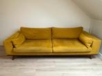 NOUS living Torino bank 3-zits okergeel, Ophalen, Gebruikt, Driepersoons, 75 tot 100 cm