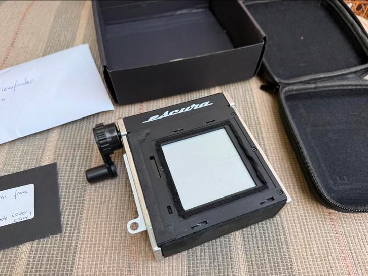 Nieuwstaat Escura Hasselback Hasselblad Instax Square Mini, Audio, Tv en Foto, Fotocamera's Analoog, Zo goed als nieuw, Ophalen of Verzenden