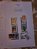 7424 congo olympische spelen atlanta 1996, Postzegels en Munten, Verzenden, Sport