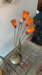 Lamp met 5 kelken, waarvan 1 stuk, Huis en Inrichting, Lampen | Vloerlampen, Minder dan 100 cm, Ophalen of Verzenden, Zo goed als nieuw