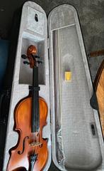 LEUKE VIOOL 4/4, Muziek en Instrumenten, 4/4-viool, Ophalen of Verzenden, Zo goed als nieuw, Met koffer