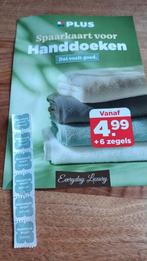 Plus handdoek zegels, Plus, Ophalen of Verzenden
