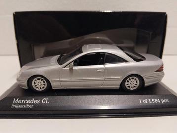 Minichamps 1:43 Mercedes Benz CL 1999 Limited tot1584 st beschikbaar voor biedingen
