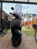 Senzo rivalux matzwart inclusief klapdrager en windscherm, Fietsen en Brommers, Scooters | Overige merken, Ophalen