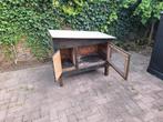 Oss: Fijn Konijnenhok of caviakooi, hok, voor buiten, Kooi, Gebruikt, 60 tot 90 cm, Cavia