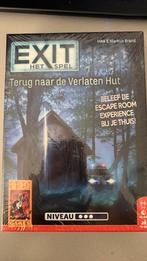 Spel Exit Het spel  Terug naar de verlaten hut, Ophalen of Verzenden, Nieuw