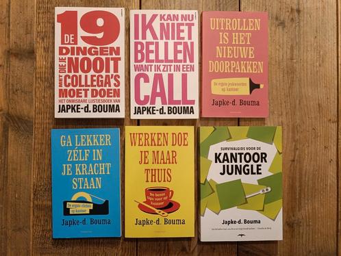 6 Boeken van Japke D. Bouma., Boeken, Humor, Zo goed als nieuw, Ophalen of Verzenden