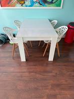 Te koop, Huis en Inrichting, Tafels | Eettafels, Ophalen, Zo goed als nieuw, Rechthoekig, 50 tot 100 cm