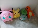 Pokemon- Pikachu, Charmander, Bulbasaur, Jigglypuf, Kinderen en Baby's, Speelgoed | Knuffels en Pluche, Ophalen, Zo goed als nieuw
