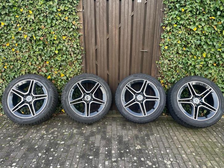 Mercedes CLS AMG W257 19”breedset winterbanden/velgen 5x112, Auto-onderdelen, Banden en Velgen, Banden en Velgen, Winterbanden