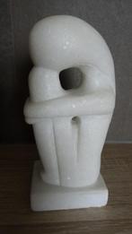 beeldje van wit speksteen, Verzamelen, Beelden en Beeldjes, Ophalen of Verzenden, Zo goed als nieuw, Fantasy