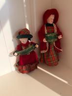 Twee Vintage Dickens kerst Corrolers, Verzamelen, Ophalen of Verzenden, Gebruikt, Pop