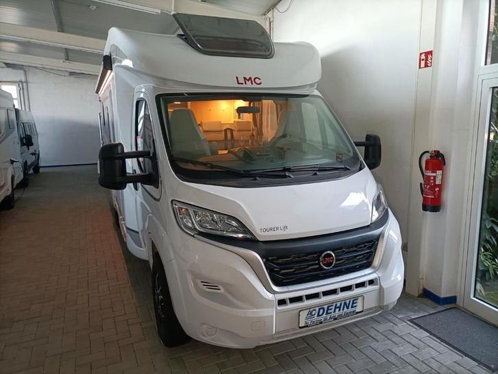 LMC Tourer H730 met Airco, Sat, Navi. en Trekhaak, Caravans en Kamperen, Campers, Bedrijf, tot en met 4, Half-integraal, LMC, Fiat