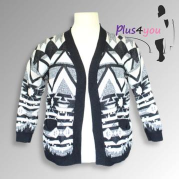 30541 Zgan Gebreid vest  mt 48  J27 beschikbaar voor biedingen