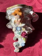 Saksisch  Porseleinen console met Bloemen, Antiek en Kunst, Ophalen of Verzenden