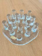 Vintage Noblesse Rasral theelichthouder glas design, Glas of Glazen, Ophalen of Verzenden, Overige stijlen, Glas