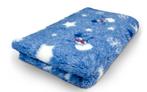 SALE Vetbed kerst Frosty blauw, Dieren en Toebehoren, Hondenmanden, Nieuw, Ophalen of Verzenden, ., .