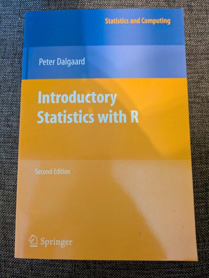 Introductory Statistics with R (Statistics and Computing), Boeken, Studieboeken en Cursussen, Zo goed als nieuw, WO, Beta, Ophalen of Verzenden