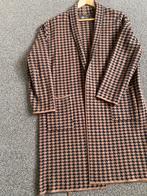 Vest/jas bruin met zwart met bijpassende sjaal l/xl, Ophalen of Verzenden, Zo goed als nieuw, Maat 46/48 (XL) of groter, Bruin