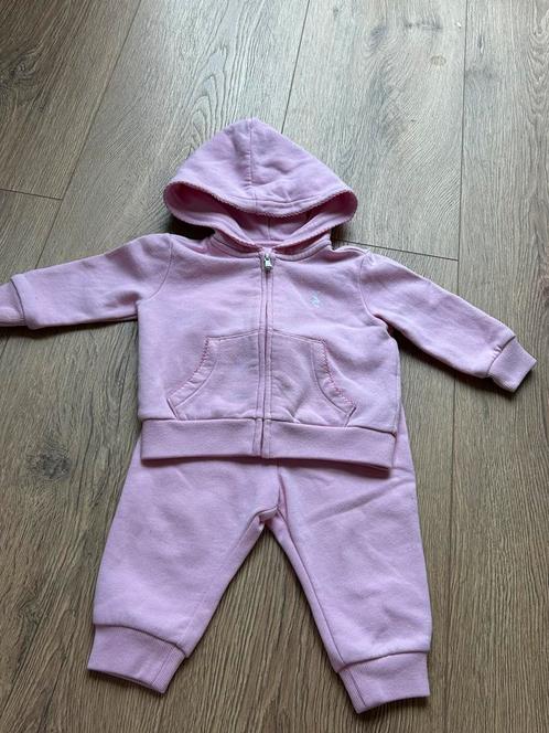 Ralph Lauren set roze joggingpak maat 74 (9M), Kinderen en Baby's, Babykleding | Maat 74, Zo goed als nieuw, Meisje, Setje, Ophalen of Verzenden