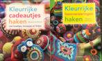 2 Haken Boeken: Kleurrijke Cadeautjes & Feestversieringen, Ophalen of Verzenden, Zo goed als nieuw, Breien en Haken, Geschikt voor kinderen