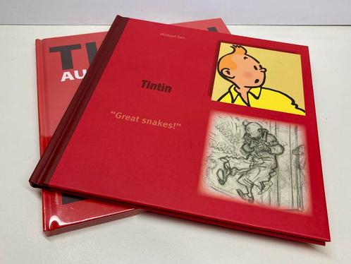 Kuifje; “Tintin; Great Snakes” en “Tintin au Congo de Papa”l, Verzamelen, Stripfiguren, Nieuw, Kuifje, Ophalen of Verzenden