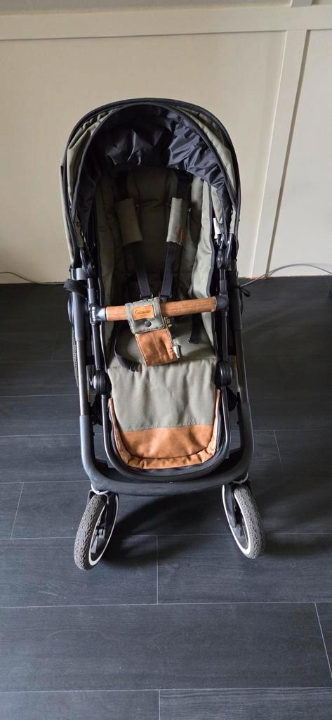 Emmaljunga NXT90 Outdoor Olijfgroen, Kinderen en Baby's, Kinderwagens en Combinaties, Zo goed als nieuw, Combiwagen, Overige merken