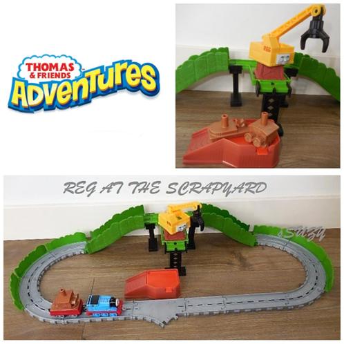 Thomas de Trein Adventures Reg at the Scrapyard, Kinderen en Baby's, Speelgoed | Thomas de Trein, Zo goed als nieuw, Ophalen of Verzenden